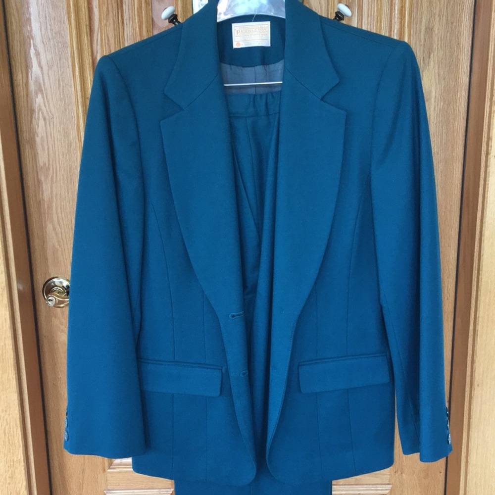 Pendleton blazer jacket slacks classic suit Small - Picture 8 of 16